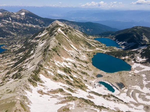 Fantastisk Utsikt Kremenskiinnsjøer Pirin Mountain Bulgaria – stockfoto