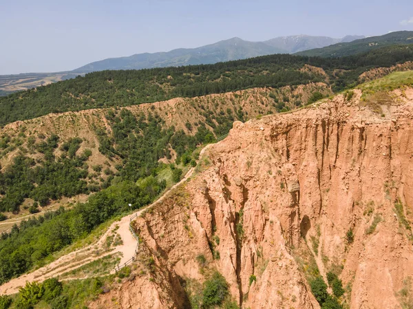 Amazing Aerial View Rock Formation Stob Piramisok Rila Mountain Kyustendil — Stock Fotó