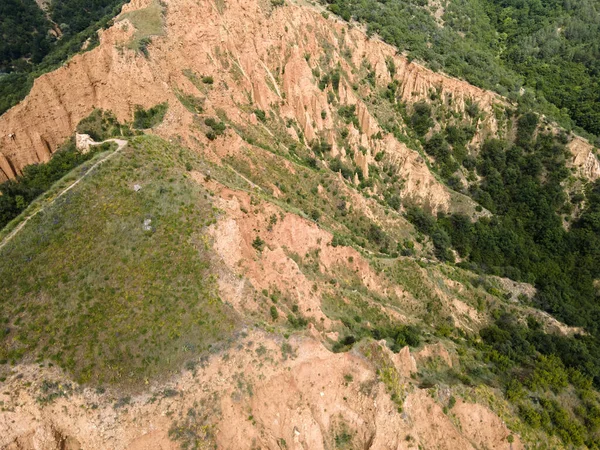 Amazing Aerial View Rock Formation Stob Piramisok Rila Mountain Kyustendil — Stock Fotó