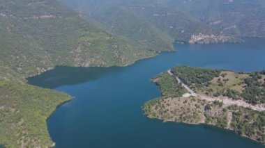 Vacha (Antonivanovtsi) Reservoir, Rodop Dağları, Filibe Bölgesi, Bulgaristan