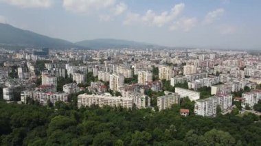 Bulgaristan 'ın Sofya kentindeki South Park' ın şaşırtıcı hava manzarası