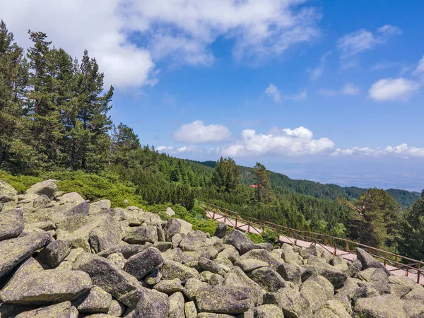 Morenite Hava Manzarası Moraines Bulgaristan Sofya Şehir Bölgesi Ndeki Vitosha — Stok fotoğraf