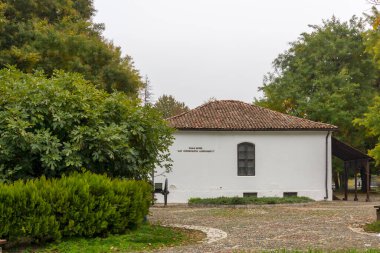 PLEVEN, BULGARIA - 8 Kasım 2020: Bulgaristan 'ın Plevne kentinin Panoraması