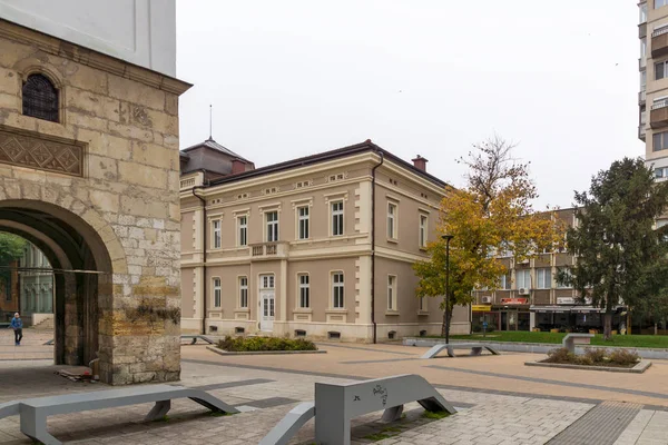 Pleven Bulgaria Noviembre 2020 Panorama Del Centro Ciudad Pleven Bulgaria — Foto de Stock