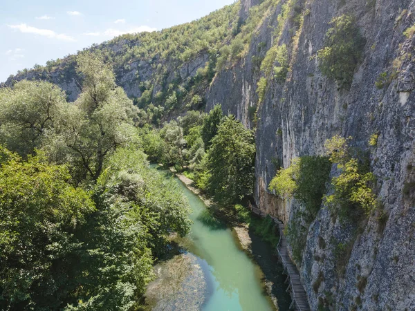 Aerial View Iskar Panega Geopark Gold Panega River Lovech Region — Stock Photo, Image