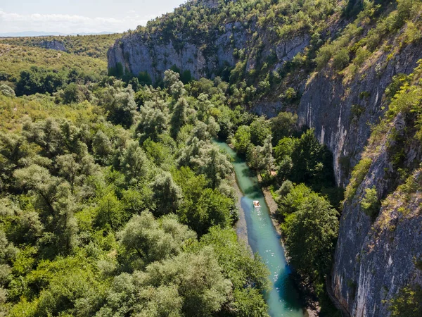 Aerial View Iskar Panega Geopark Gold Panega River Lovech Region — Stock Photo, Image