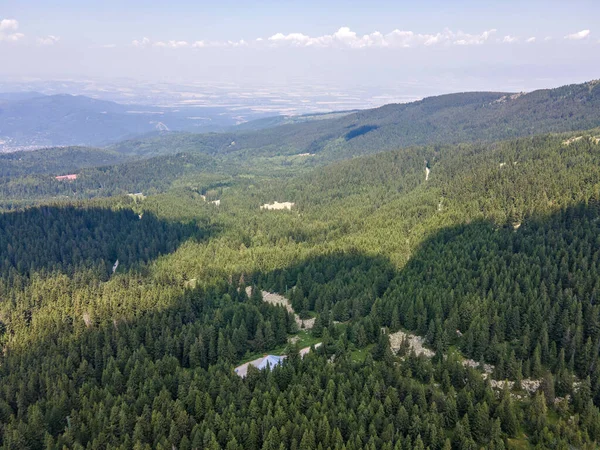 Vista Aérea Del Área Konyarnika Montaña Vitosha Región Ciudad Sofía — Foto de Stock