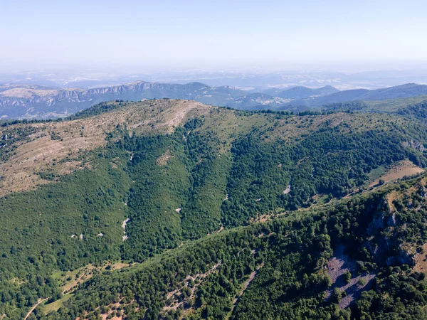 Aerial View Balkan Mountain Town Teteven Lovech Region Bulgaria — Stock Photo, Image