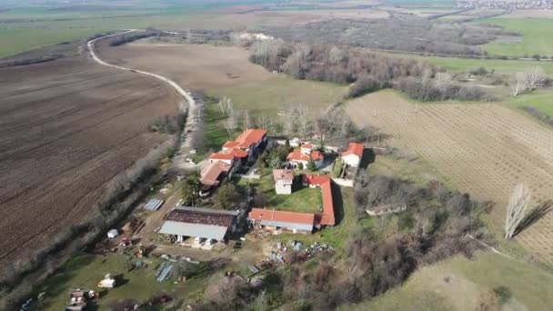 Medeltida Arapovo Kloster Tillägnad Saint Nedelya Plovdiv Region Bulgarien — Stockvideo