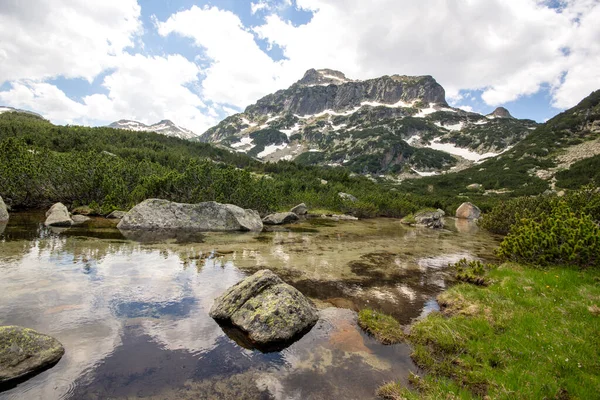 Amazing Landscape Banski Lakes Pirin Mountain Bulgaria — Stok Foto