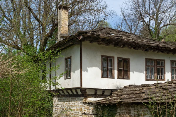 Typische Straßen Und Alte Häuser Historischen Dorf Bozhentsi Region Gabrovo — Stockfoto