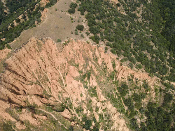 Amazing Aerial View Rock Formation Stob Piramisok Rila Mountain Kyustendil — Stock Fotó