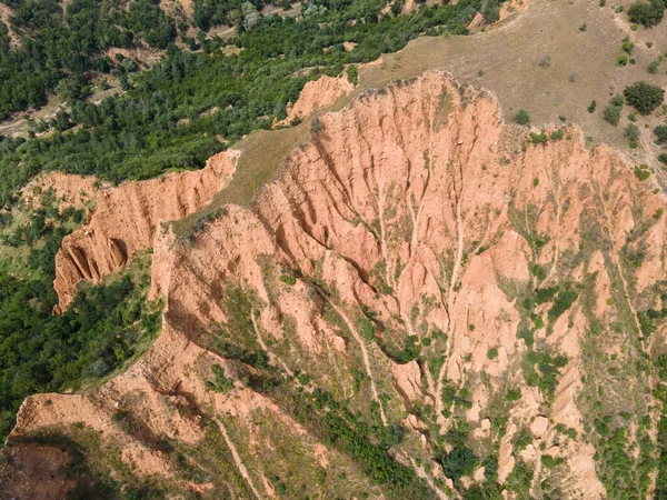 Amazing Aerial View Rock Formation Stob Piramisok Rila Mountain Kyustendil — Stock Fotó