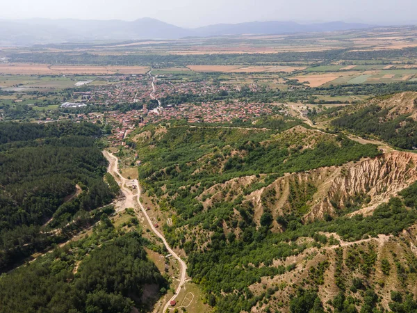 Amazing Aerial View Rock Formation Stob Piramisok Rila Mountain Kyustendil — Stock Fotó