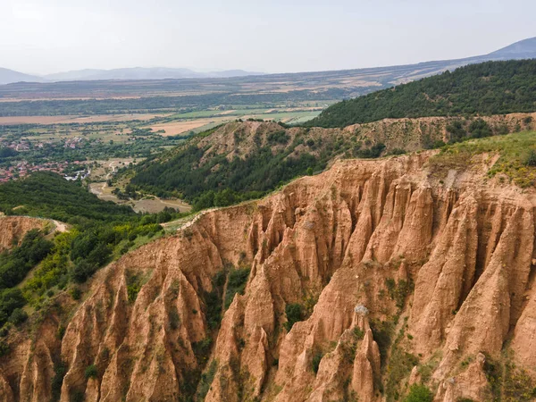 Amazing Aerial View Rock Formation Stob Piramisok Rila Mountain Kyustendil — Stock Fotó