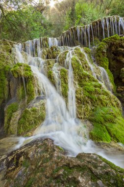 Kruşuna Şelaleleri, Lovech bölgesi, Bulgaristan 'ın inanılmaz manzarası