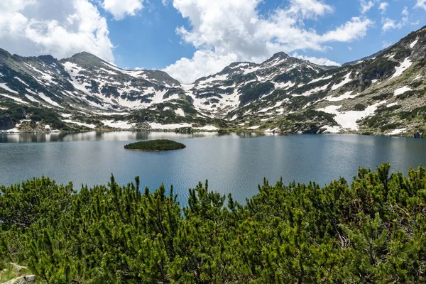 Incroyable Paysage Estival Lac Popovo Pirin Mountain Bulgarie — Photo