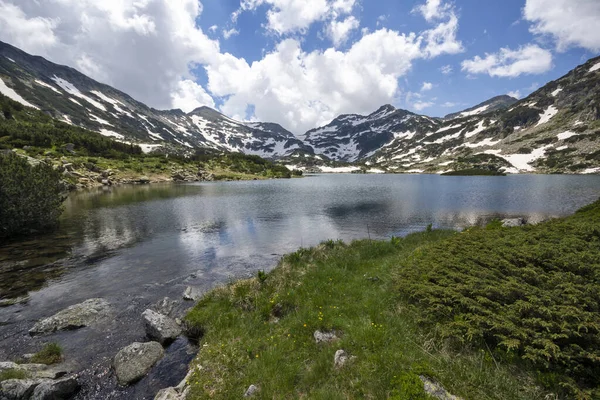 Amazing Summer Landscape Popovo Lake Pirin Mountain Bulgaria — Stock Photo, Image