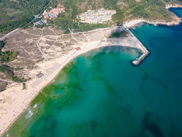 Luftaufnahme Der Region Arkutino Der Nähe Des Ferienortes Dyuni Region — Stockfoto