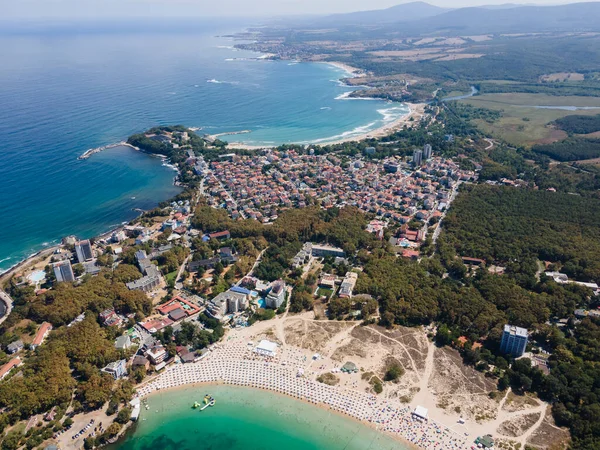 Bulgaristan Burgaz Bölgesi Kiten Kasabasının Şaşırtıcı Hava Manzarası — Stok fotoğraf