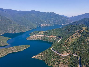 Vacha (Antonivanovtsi) Reservoir, Rodop Dağları, Filibe Bölgesi, Bulgaristan