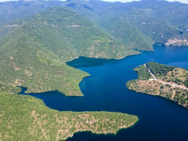 Vacha (Antonivanovtsi) Reservoir, Rodop Dağları, Filibe Bölgesi, Bulgaristan