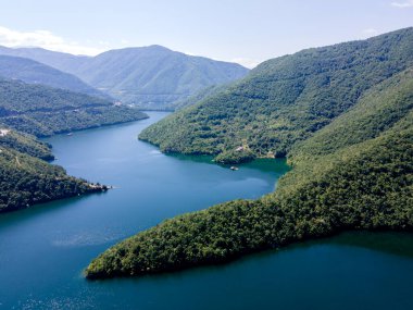Vacha (Antonivanovtsi) Reservoir, Rodop Dağları, Filibe Bölgesi, Bulgaristan