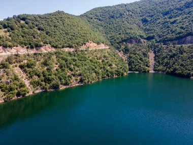Vacha (Antonivanovtsi) Reservoir, Rodop Dağları, Filibe Bölgesi, Bulgaristan