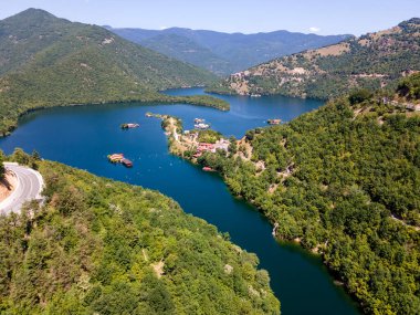 Vacha (Antonivanovtsi) Reservoir, Rodop Dağları, Filibe Bölgesi, Bulgaristan