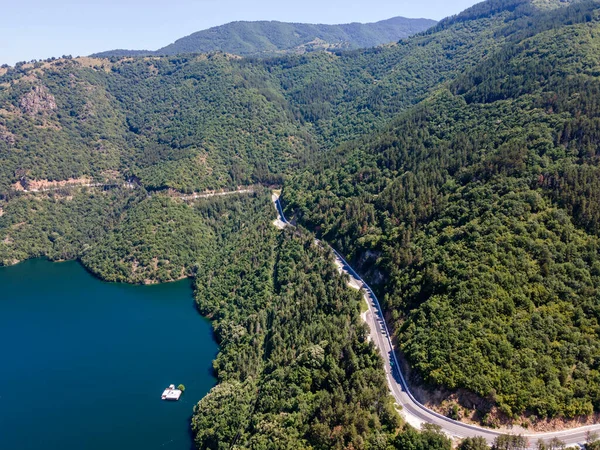 Vacha Antonivanovtsi Reservoir Rodop Dağları Filibe Bölgesi Bulgaristan — Stok fotoğraf