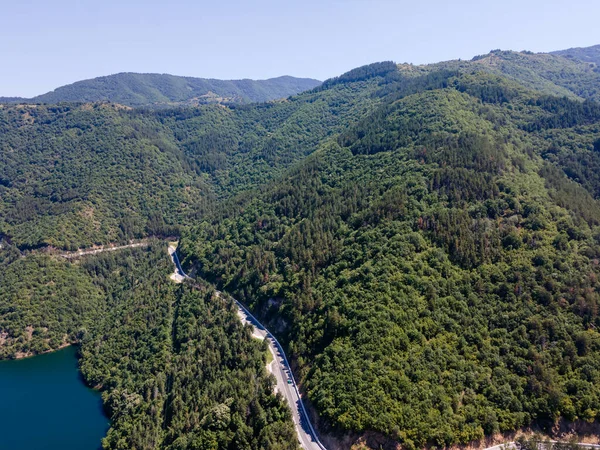 Vacha Antonivanovtsi Reservoir Rodop Dağları Filibe Bölgesi Bulgaristan — Stok fotoğraf