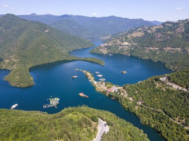 Vacha (Antonivanovtsi) Reservoir, Rodop Dağları, Filibe Bölgesi, Bulgaristan