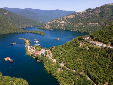 Vacha (Antonivanovtsi) Reservoir, Rodop Dağları, Filibe Bölgesi, Bulgaristan