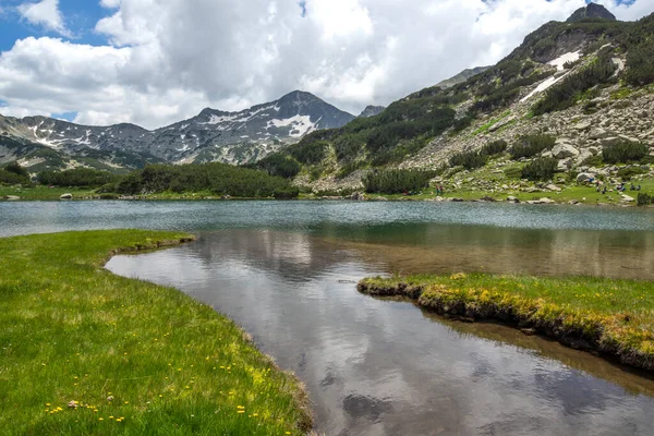 Paysage Incroyable Lac Muratovo Hvoynato Pirin Mountain Bulgarie — Photo