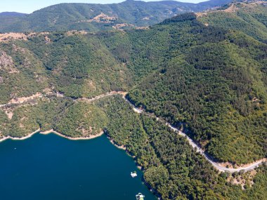 Vacha (Antonivanovtsi) Reservoir, Rodop Dağları, Filibe Bölgesi, Bulgaristan