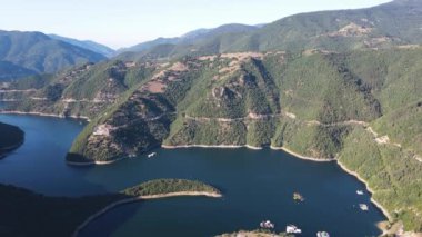 Vacha (Antonivanovtsi) Reservoir, Rodop Dağları, Filibe Bölgesi, Bulgaristan