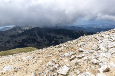 Vihren Tepesi, Pirin Dağı, Bulgaristan 'dan şaşırtıcı manzara