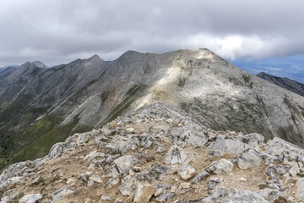 Paisaje Increíble Vihren Peak Montaña Pirin Bulgaria — Foto de Stock