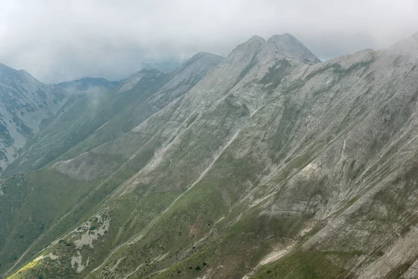 Erstaunliche Landschaft Vom Gipfel Des Vihren Pirin Bulgarien — Stockfoto