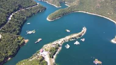 Vacha (Antonivanovtsi) Reservoir, Rodop Dağları, Filibe Bölgesi, Bulgaristan