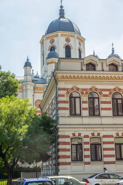 Bucharest Roménia Agosto 2021 Santa Spyridon Nova Igreja Centro Cidade — Fotografia de Stock