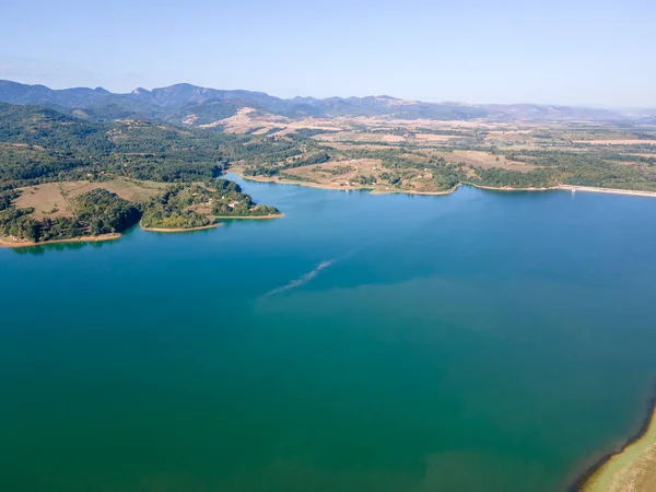 Αεροφωτογραφία Του Sopot Reservoir Περιφέρεια Lovech Βουλγαρία — Φωτογραφία Αρχείου