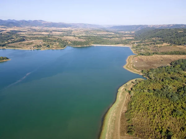 Αεροφωτογραφία Του Sopot Reservoir Περιφέρεια Lovech Βουλγαρία — Φωτογραφία Αρχείου