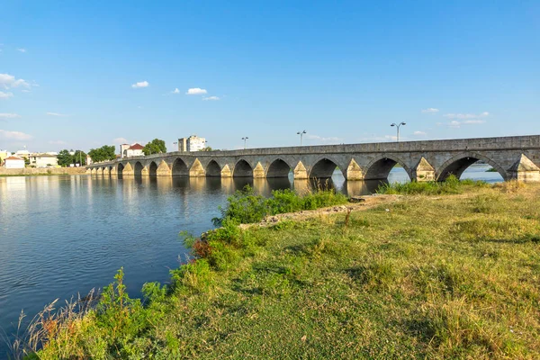 Svilengrad Bułgaria Lipiec 2020 Xvi Wieczny Most Mustafa Pasha Stary — Zdjęcie stockowe