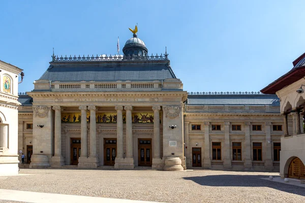 Bucharest Rumunsko Srpna 2021 Patriarchální Palác Katedrála Konstantina Heleny Rumunském — Stock fotografie