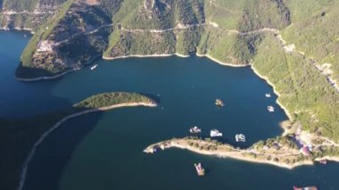 Vacha (Antonivanovtsi) Reservoir, Rodop Dağları, Filibe Bölgesi, Bulgaristan