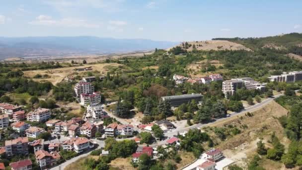 Verbazingwekkend Uitzicht Stad Sandanski Bulgarije — Stockvideo