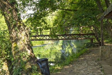 Bulgaristan 'ın Altın Panega Nehri boyunca Iskar Panega Geopark' ın inanılmaz manzarası