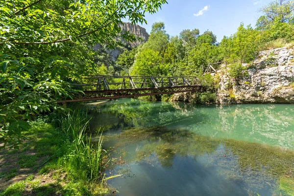 Amazing Landscape Iskar Panega Geopark Gold Panega River Bulgaria — Stock Photo, Image