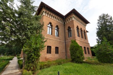 Romanya 'nın Bükreş kenti yakınlarındaki Mogosoaia Sarayı' nın muhteşem manzarası